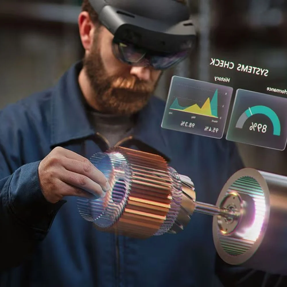 Imagem 5 de 5 do produto Oculos De Realidade Aumentada Microsoft Hololens 2 Preto Standard Njx-00001