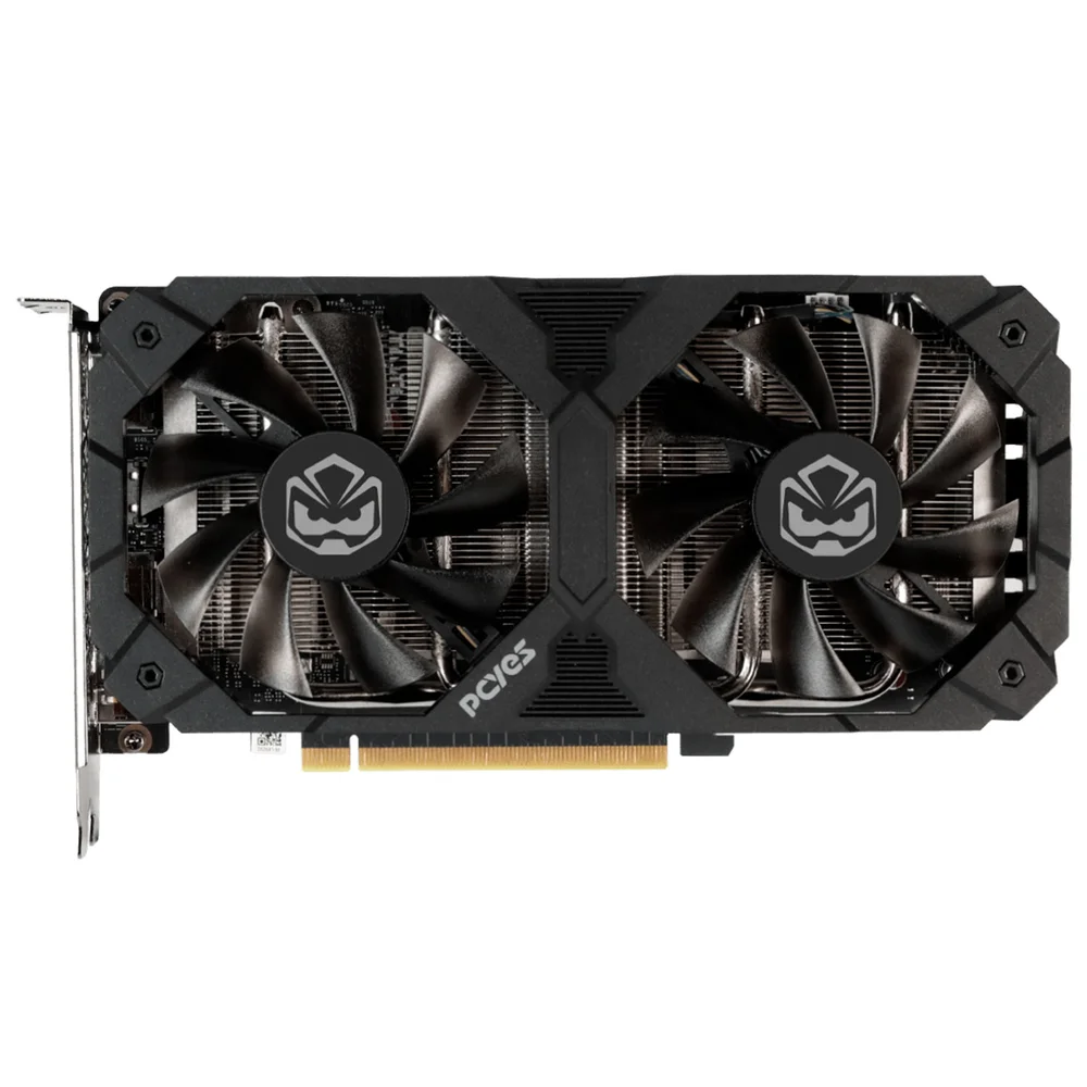 Imagem 3 de 5 do produto Placa De Vídeo PCyes Nvidia Geforce RTX 2060 Super, 8GB Gddr6, 256-bit, Dual Fan, Ray Tracing, Dlss -  Pvr20608tigr6df4
