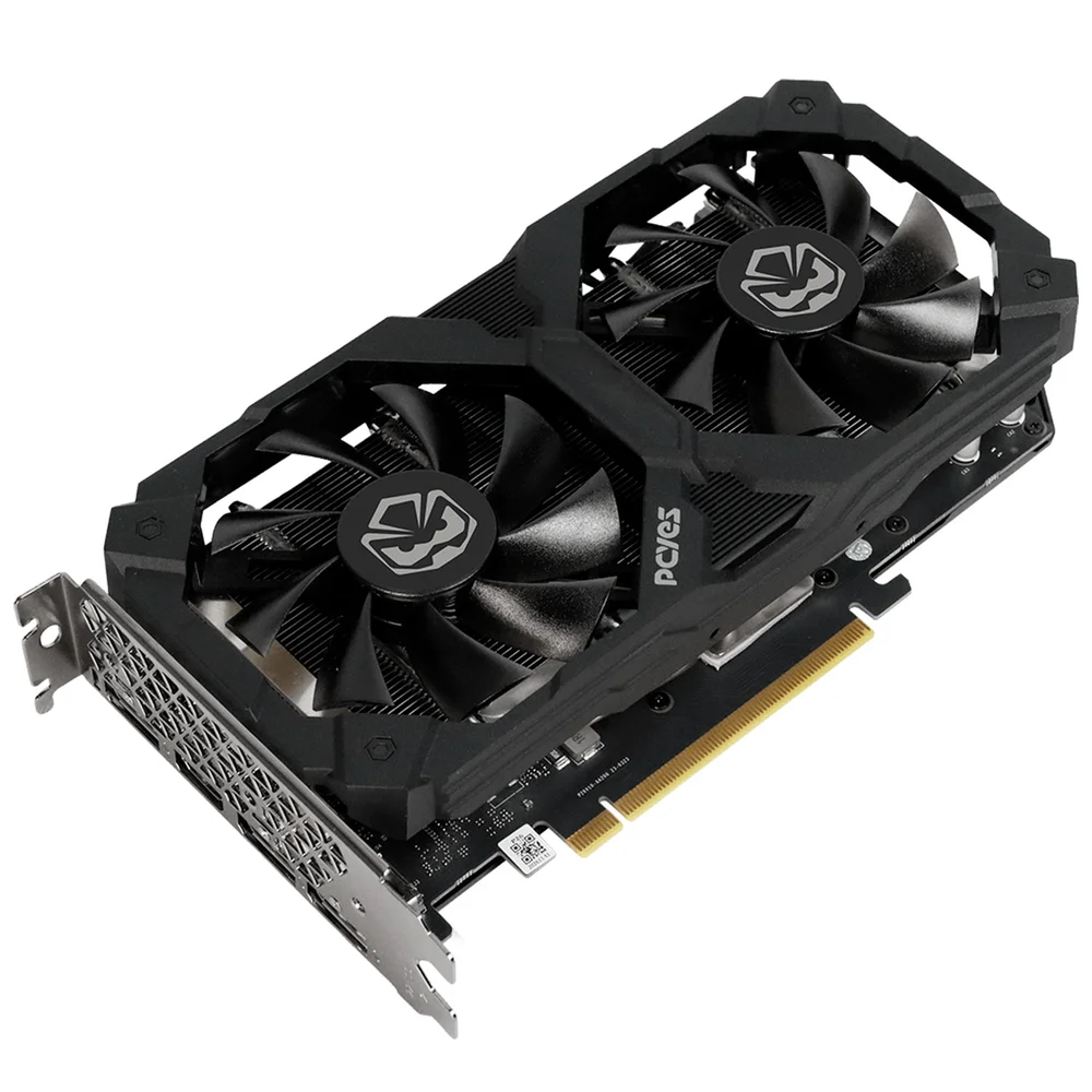 Imagem 4 de 5 do produto Placa De Vídeo PCyes Nvidia Geforce RTX 2060 Super, 8GB Gddr6, 256-bit, Dual Fan, Ray Tracing, Dlss -  Pvr20608tigr6df4