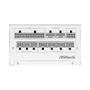 Fonte De Alimentação Asrock Steel Legend White 1200w 80 Plus Gold Full Modular C/ Cabo - Sl-1200gw