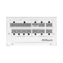Fonte De Alimentação Asrock Steel Legend White 1000w 80 Plus Gold Full Modular C/ Cabo - Sl-1000gw