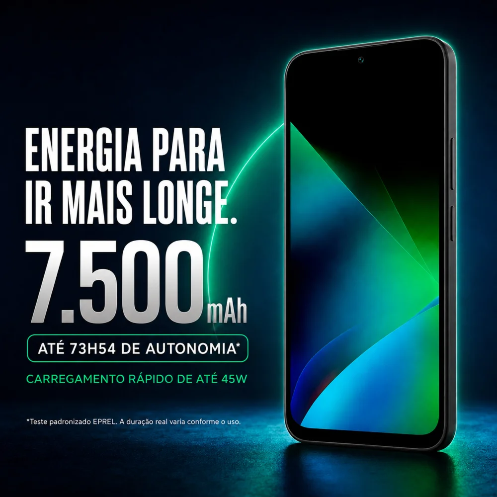 Imagem 3 de 5 do produto Smartphone Xiaomi Redmi 17 4g Global 256gb 6gb Ram Tela 6,9" 120hz Câmera 50mp Preto