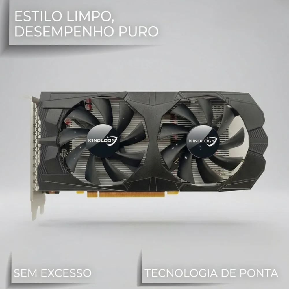 Imagem 5 de 5 do produto Placa De Video Kinology Radeon Rx 580 2048sp-d5 8GB GDDR5