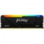 Memória Ddr4 Kingston Fury Beast RGB, 16gb (2x8GB), 3600mhz, Preto, Kf436c17bb2ak2/16