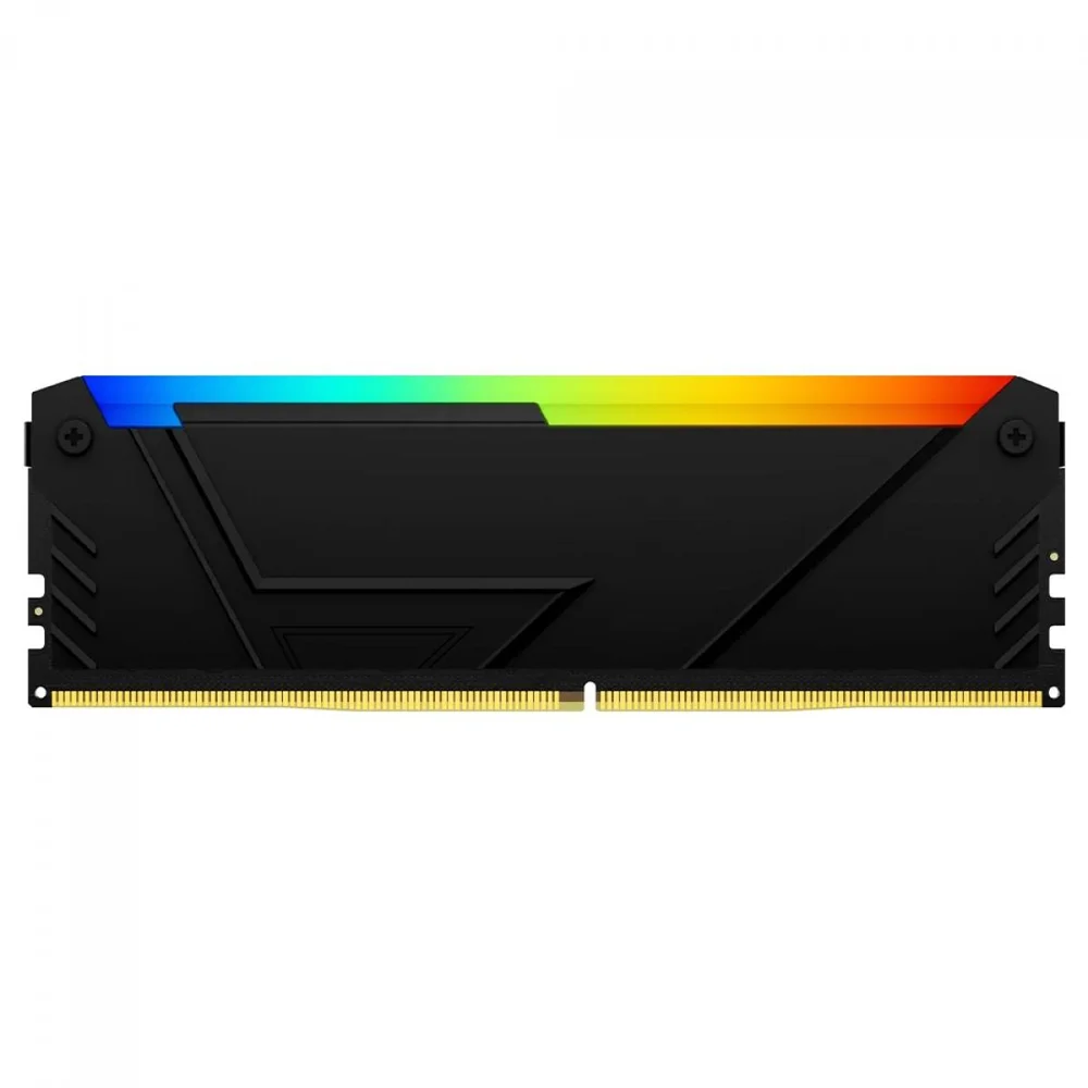 Memória Ddr4 Kingston Fury Beast RGB, 16gb (2x8GB), 3600mhz, Preto, Kf436c17bb2ak2/16 Memória Ddr4 Kingston Fury Beast RGB, 16gb (2x8GB), 3600mhz, Preto, Kf436c17bb2ak2/16