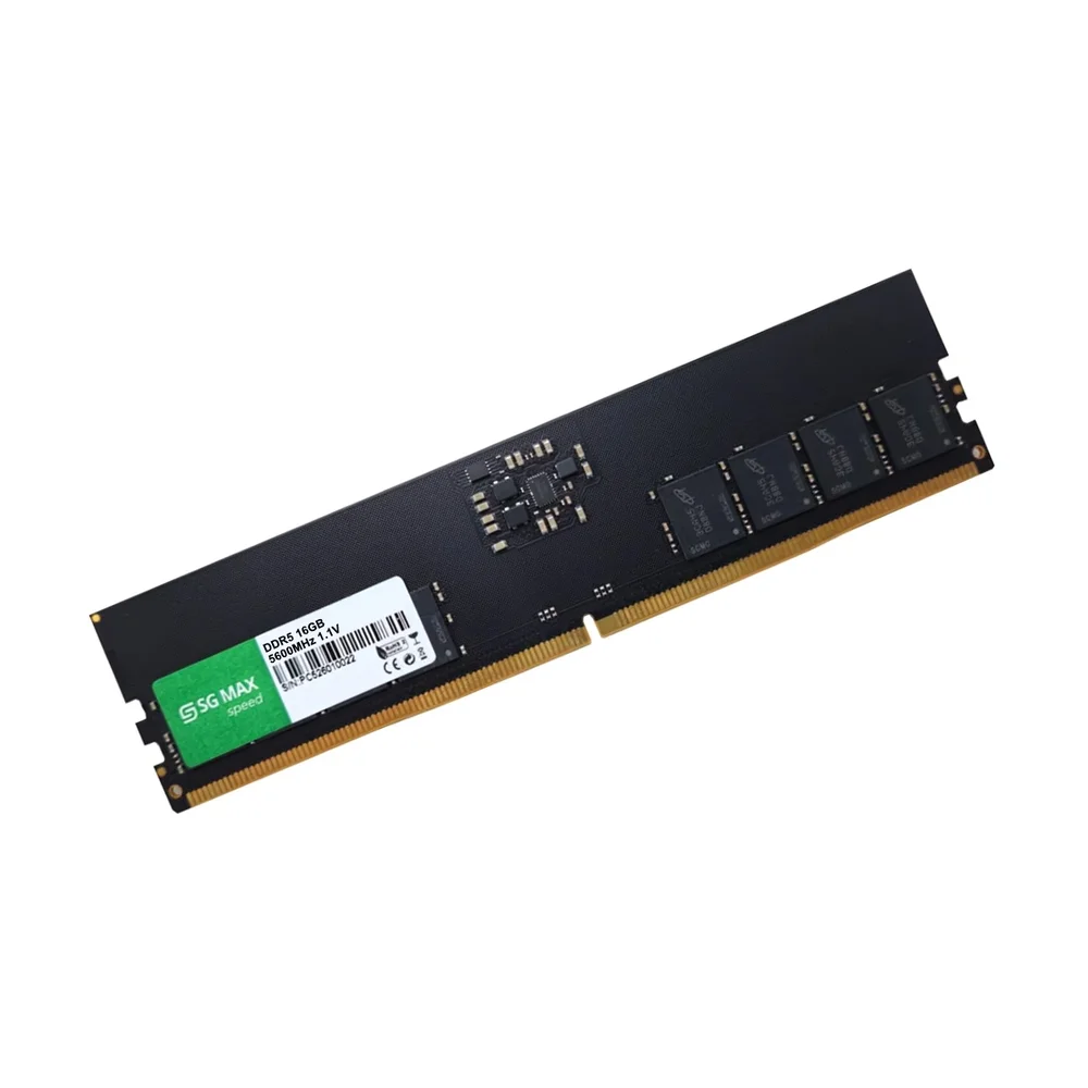 Imagem 2 de 4 do produto Memoria 16gb Ddr5 5600 Cl46 1.1v Desktop Udimm Sgm16g5600cl46d Sgmax