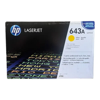 Toner Hp 643a Q5952a Amarelo | 4700