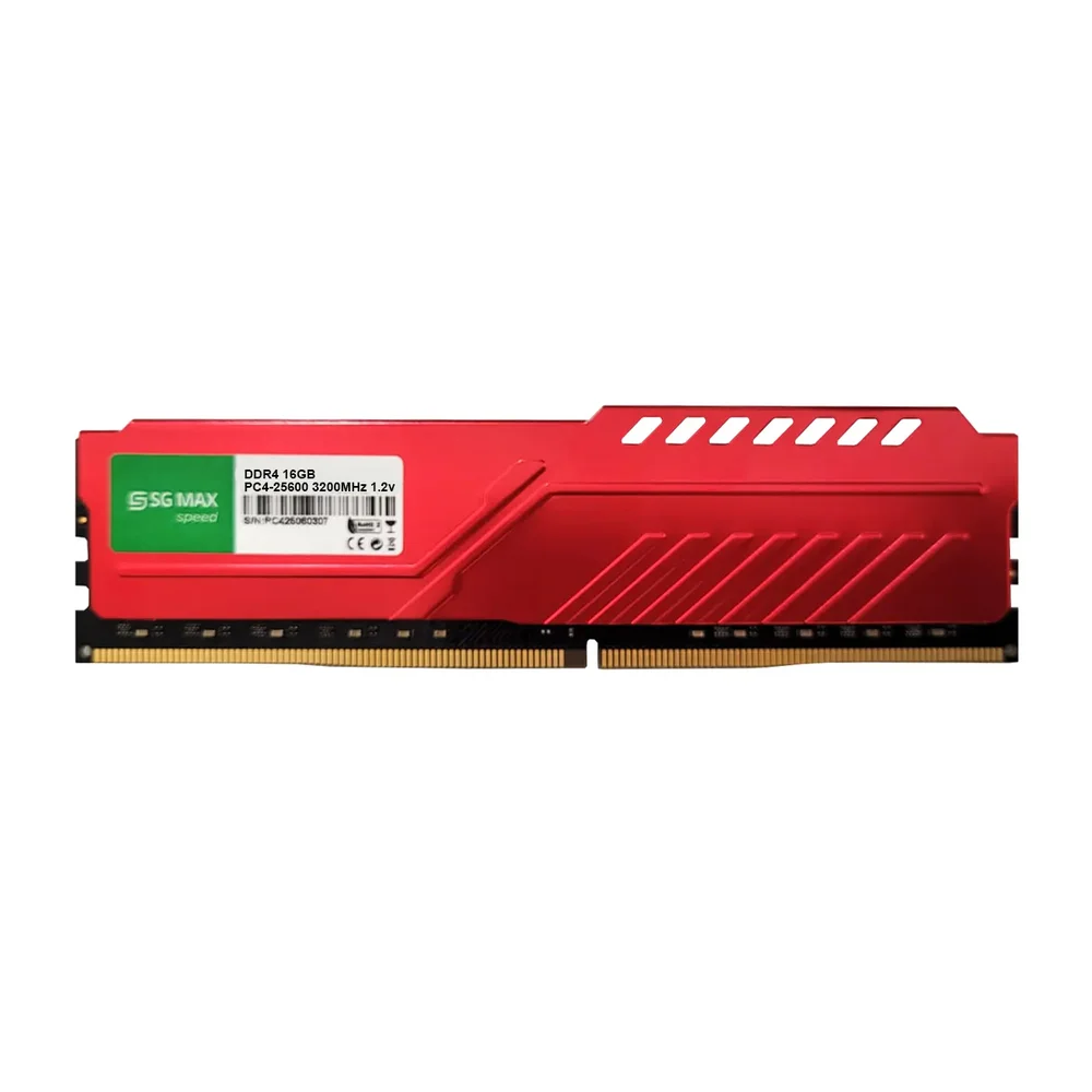 Imagem 3 de 4 do produto Memoria 16gb Ddr4 3200 Cl 21 1.2v Desktop Udimm Dissipador Sgm16gl3200cl21dh Sgmax