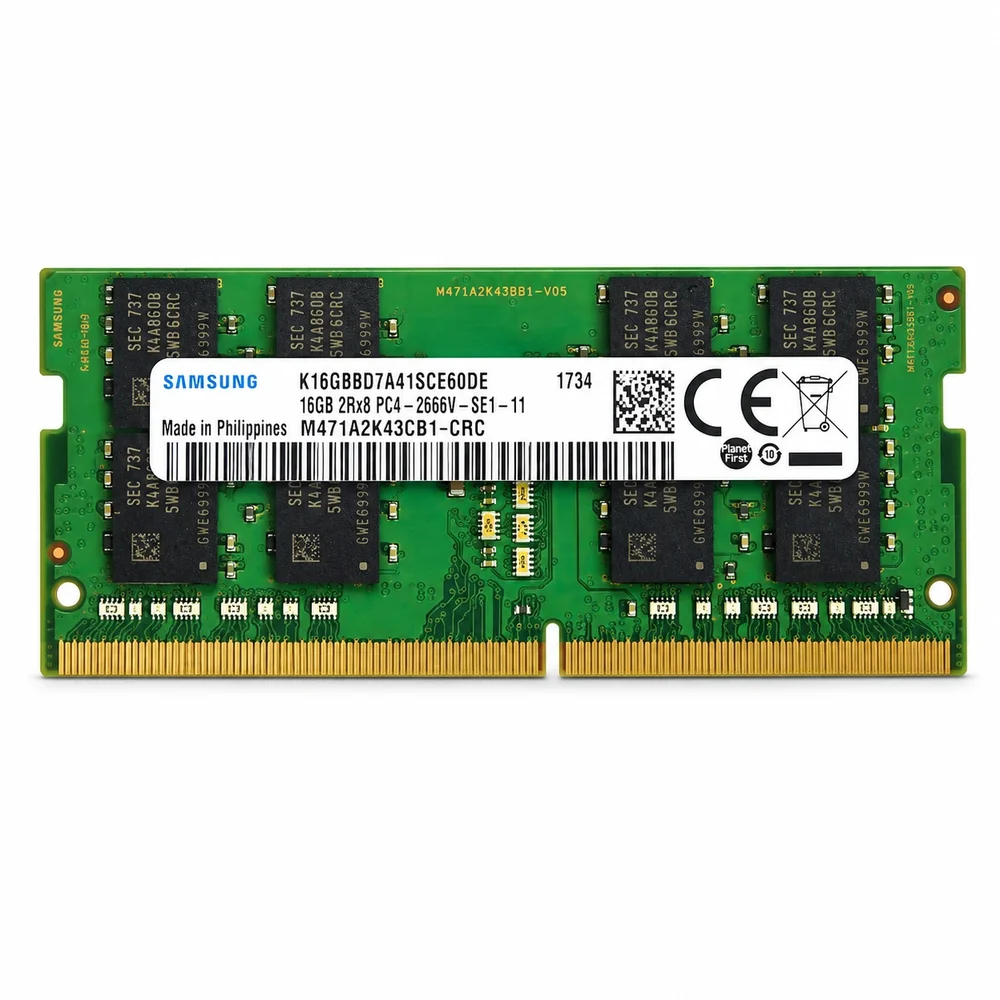 Memória Ram Samsung 16gb Ddr4 2400mhz Sodimm