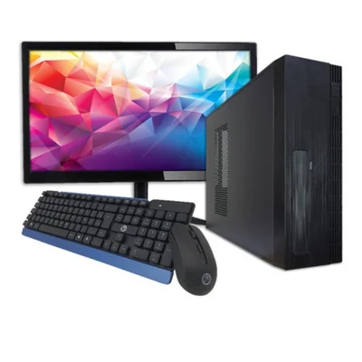 Computador Slim Preto i7 4ª 16gb Ram Ssd 480gb Tela 20'' Kit Sem Fio Wifi
