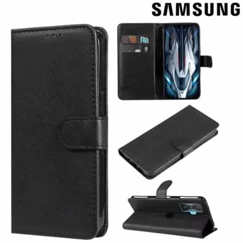 Imagem 3 de 5 do produto Capa Carteira Estojo Flip Para Samsung Galaxy A52 Preta