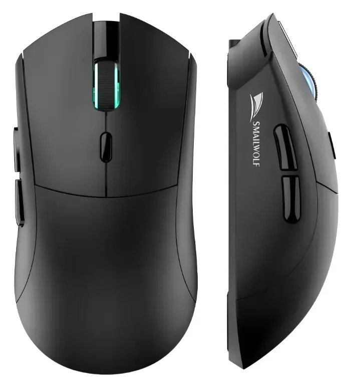 Mouse Gamer Sem Fio Smailwolf Rs7 Bluetooth 5.1 + 2.4ghz + Usb-c Paw3311 20000 Dpi 1000hz Recarregável Mouse Gamer Sem Fio Smailwolf Rs7 Bluetooth 5.1 + 2.4ghz + Usb-c Paw3311 20000 Dpi 1000hz Recarregável