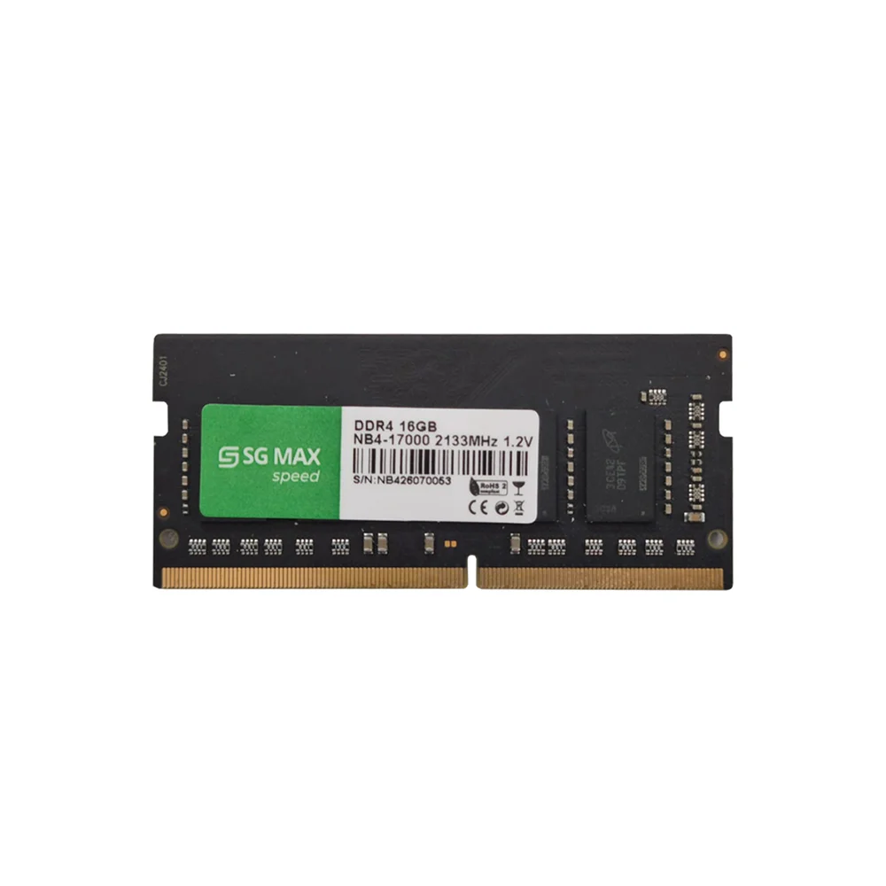 Imagem 2 de 4 do produto Memoria Notebook 16gb Ddr4 2133 Cl19 1.2v Soddim Sgm16gl2133cl19nb Sgmax