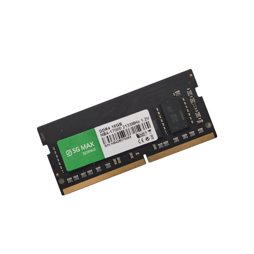 Imagem 4 de 4 do produto Memoria Notebook 16gb Ddr4 2133 Cl19 1.2v Soddim Sgm16gl2133cl19nb Sgmax