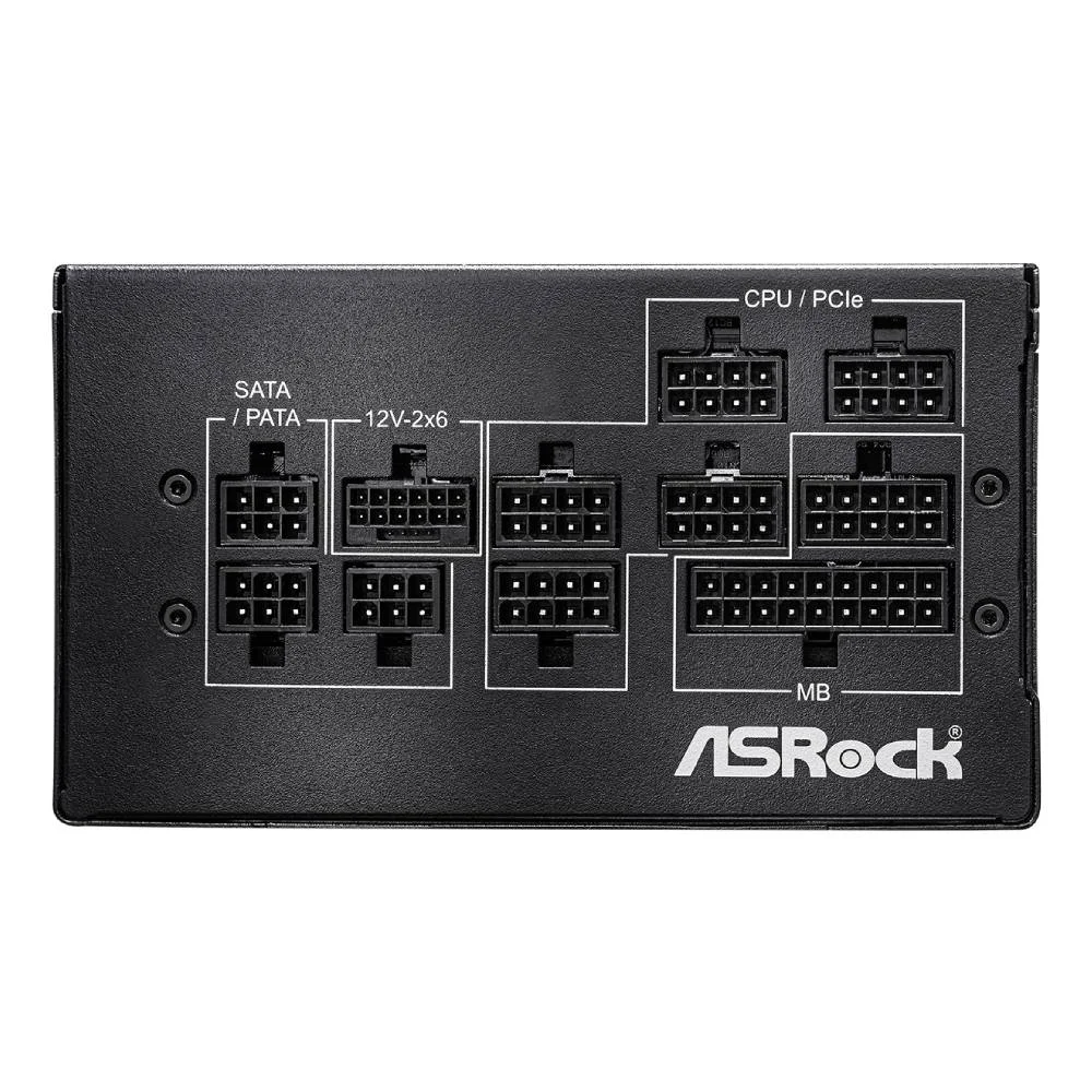 Fonte De Alimentação Asrock Pro 1000w 80 Plus Gold Full Modular C/ Cabo - Pro-m1000g
