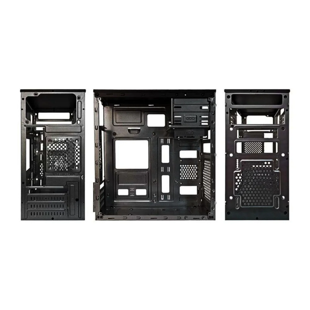 Imagem 2 de 3 do produto Gabinete Primetek Micro Atx Vogue Sem Fonte Vg25m Preto