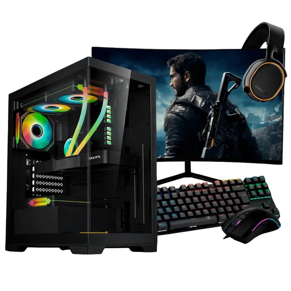 PC Gamer Completo Ryzen 5 5600gt,  16gb Ddr4, SSD 480GB, 500w 80 Plus, PCrzn32-e