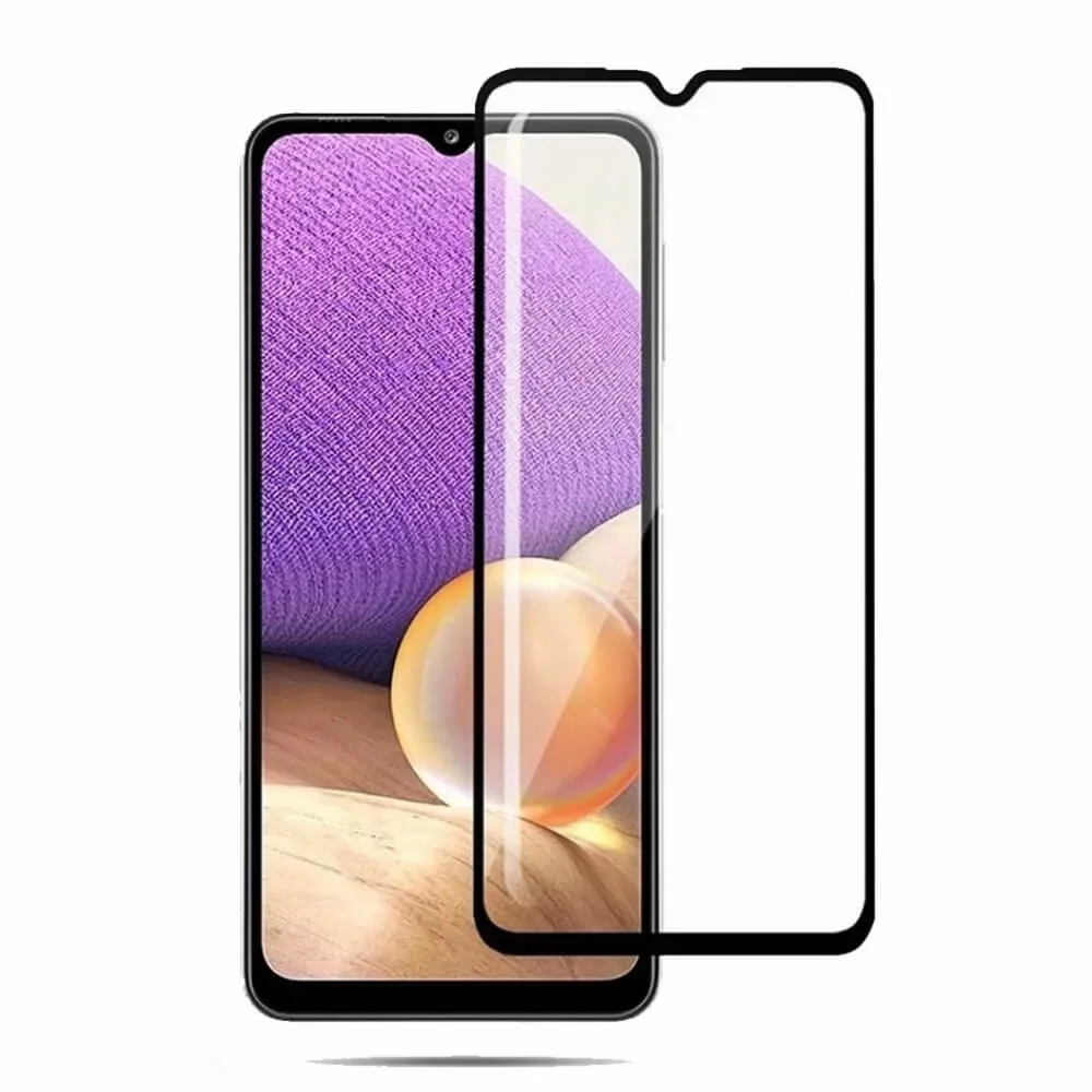 Imagem 4 de 5 do produto Kit Capa Carteira + Película 3d Vidro Temperado Para Samsung Galaxy A30s