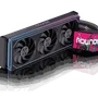 Water Cooler Round5 Horizon 360mm Lcd Tela Curva 6,67 Preto