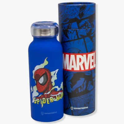 Garrafa Bubble 500ml Spider Man