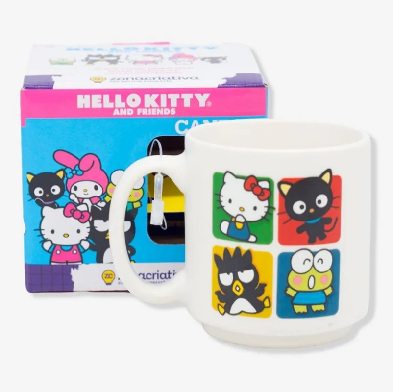 Imagem 4 de 4 do produto Caneca Mini Tina 100ml Hello Kitty E Friends Frame