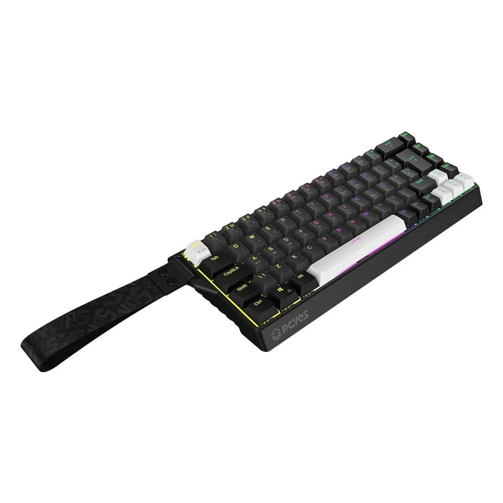 Imagem 3 de 5 do produto Teclado Magnético Gamer PCyes Gamma Black Vulcan, RGB, Switch Outemu Blue Ice, Hall Effect, 8k, Abnt2, Pmgmbv