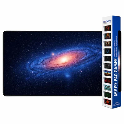 Mouse Pad Gamer Speed Extra Grande Xl 70x35xcm Galáxia