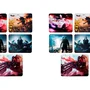 Kit Mouse Pad Gamer 26 X 21cm Knup Kp-s03 2mm Div Temas 10 Un