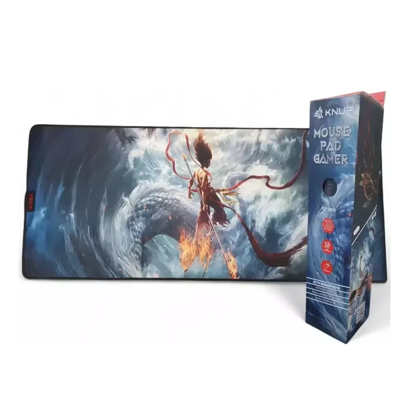 Imagem 2 de 2 do produto Kit Mouse Pad Gamer 70 X 30cm 3mm Knup Kp-s013 Vários Temas 10 Un