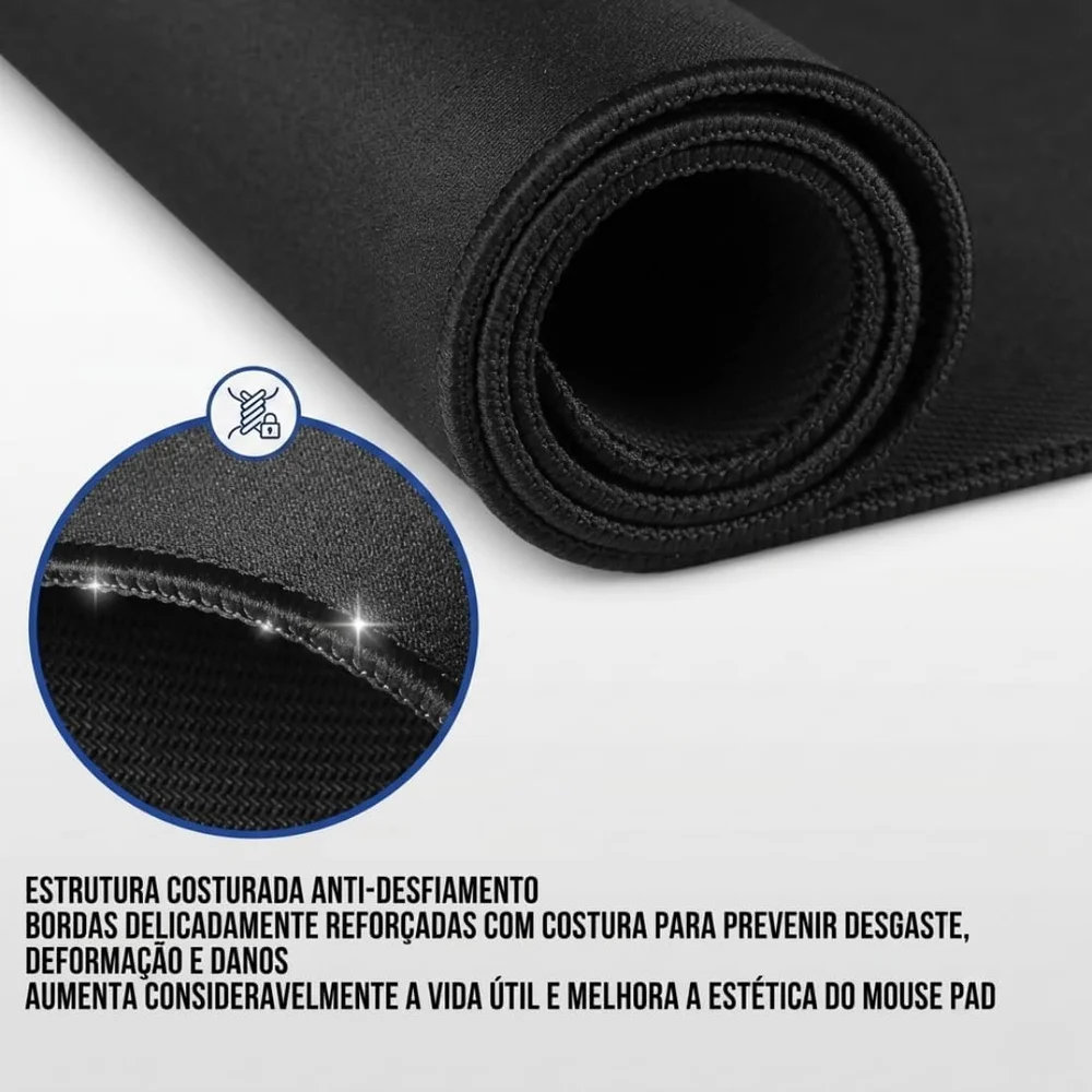 Imagem 5 de 5 do produto Mouse Pad Gamer Speed Extra Grande 70x35cm Dragão Chinês