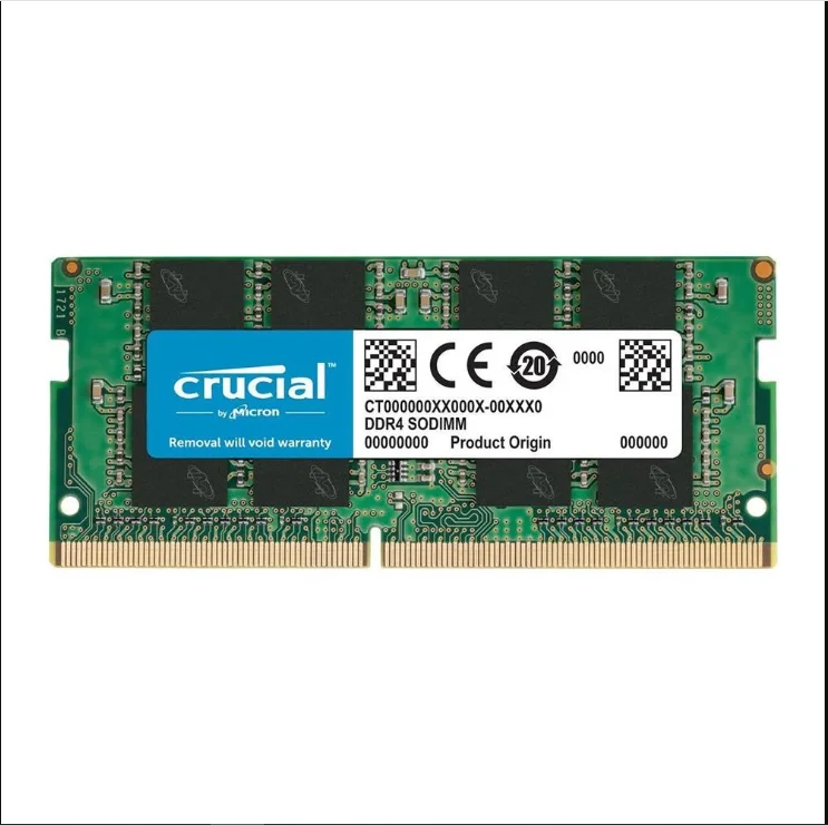 Memória Para Notebook 16gb Ddr4 3200mhz Crucial - Ct16g4sfra32a