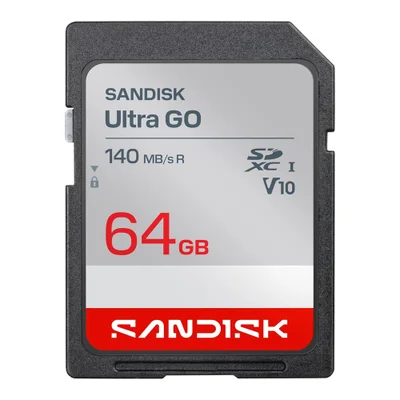 Sandisk Ultra Go Sdxc Uhs-i 64gb Cartão Memória Câmera
