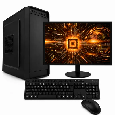 PC Completo Intel Core i5 6 8GB SSD 240GB Monitor Wifi