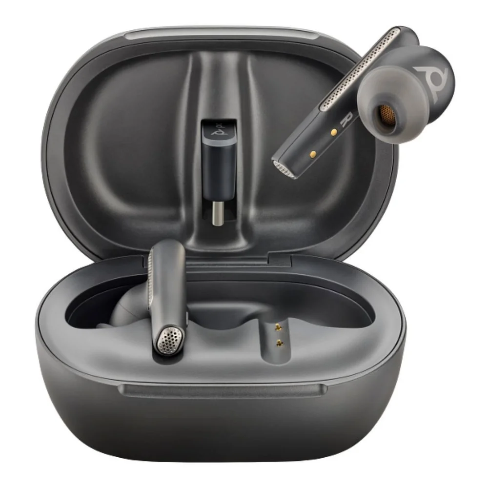 Poly Voyager Free 60 Uc M Carbon Black Earbuds
