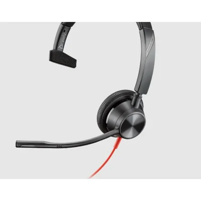 Headset Hp Poly Blackwire Bw3315-m Usb-a - 76j12aa