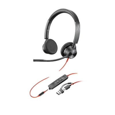 Headset Poly Blackwire 3325 - 8x221aa