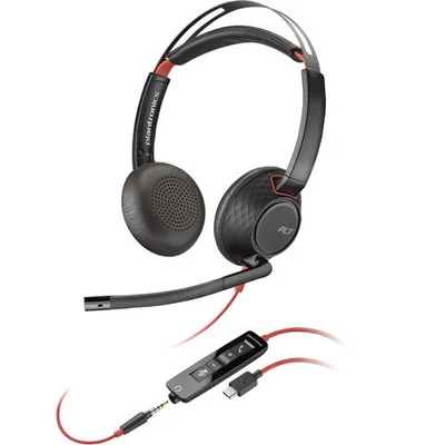Headset Plantronics C5220 Usb/c E Usb/a P2 3,5mm- 8x231aa