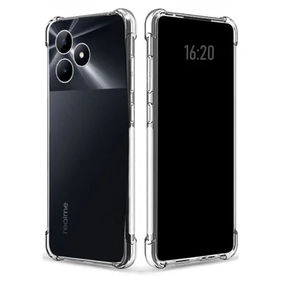 Capa Capinha Anti Impactos Silicone Transparente Para Realme C51
