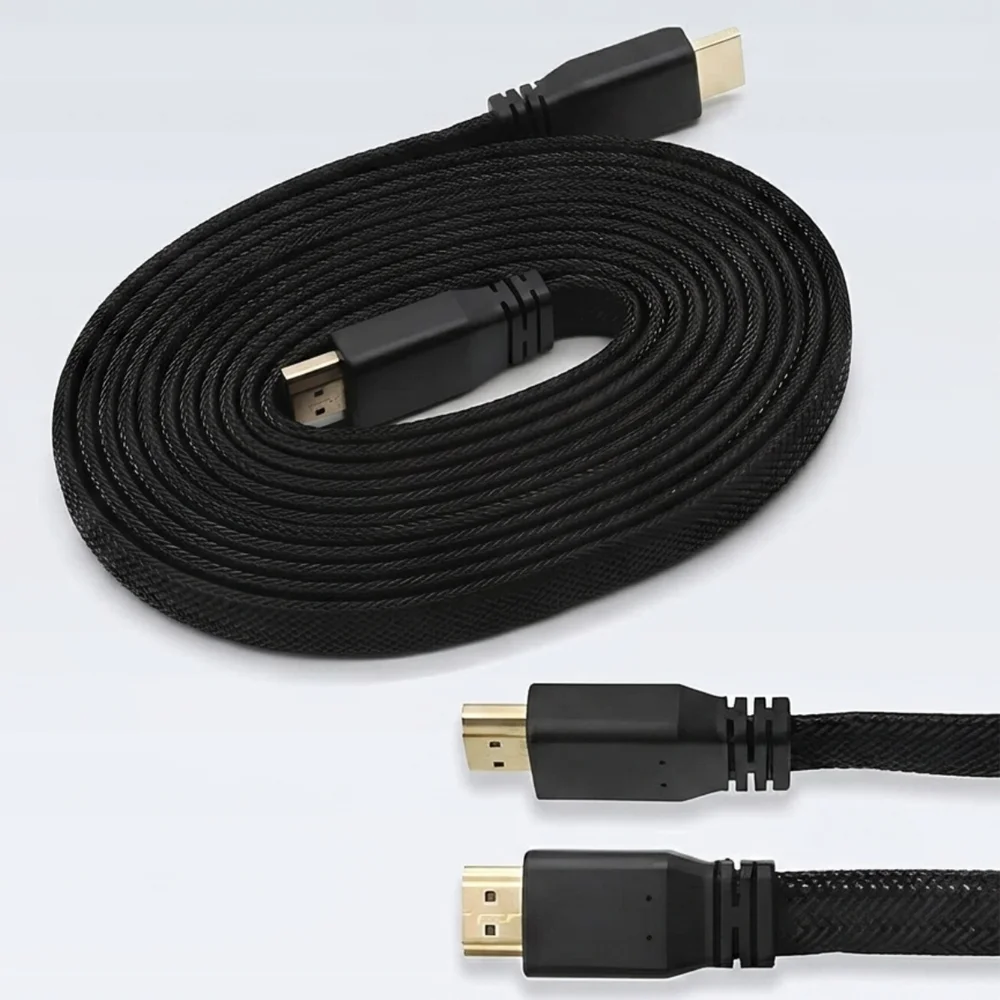 Imagem 2 de 5 do produto Cabo HDMI Gold 10m Metros Mts 4k 3d Full Hd Blindado Premium