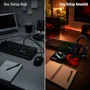 Kit Gamer Completo 4 Em 1 Arvex Teclado Abnt2 Mouse Headset Mousepad