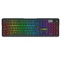 Teclado Mec Redragon Terraflare Pro, RGB, Usb-c/wf/blt, Full-size, Tela Lcd, Sw Mint Mambo, Black - K762RGB-pro