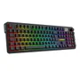 Teclado Mec Redragon Terraflare Pro, RGB, Usb-c/wf/blt, Full-size, Tela Lcd, Sw Mint Mambo, Black - K762RGB-pro