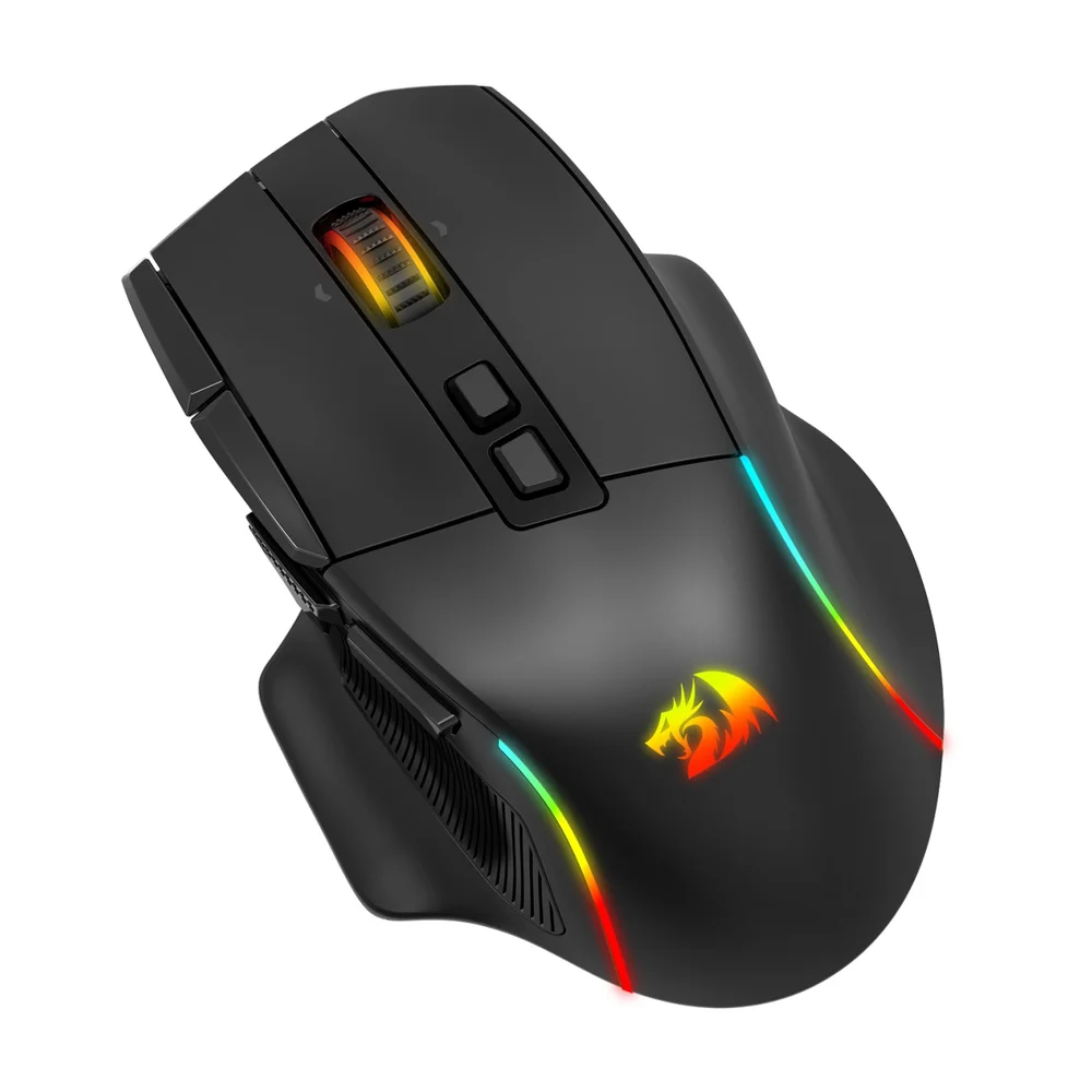 Mouse Gamer Redragon Viper Fly, RGB, Usb-c/wf/blt, 26000dpi, 10 Botões, Black - M925-wl-f Mouse Gamer Redragon Viper Fly, RGB, Usb-c/wf/blt, 26000dpi, 10 Botões, Black - M925-wl-f