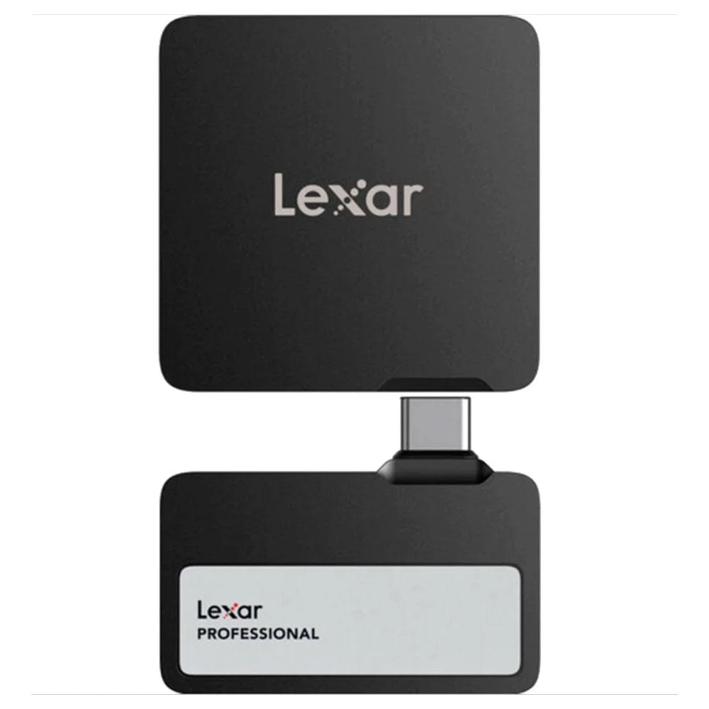 SSD Portatil Lexar 1TB Hub Usb 3.2 Preto - Lsl400s001t-rnbng