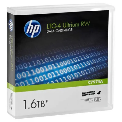 Cartucho De Fita Hp Lto-4 1600gb Rw C7974a 1.6tb