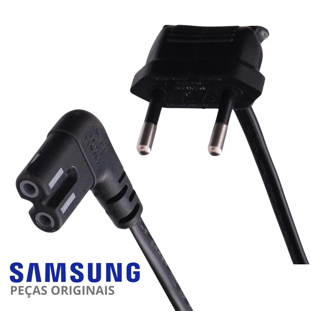 Imagem 2 de 5 do produto Cabo De Força   Smasung 250v, 2.5a 3903-001081