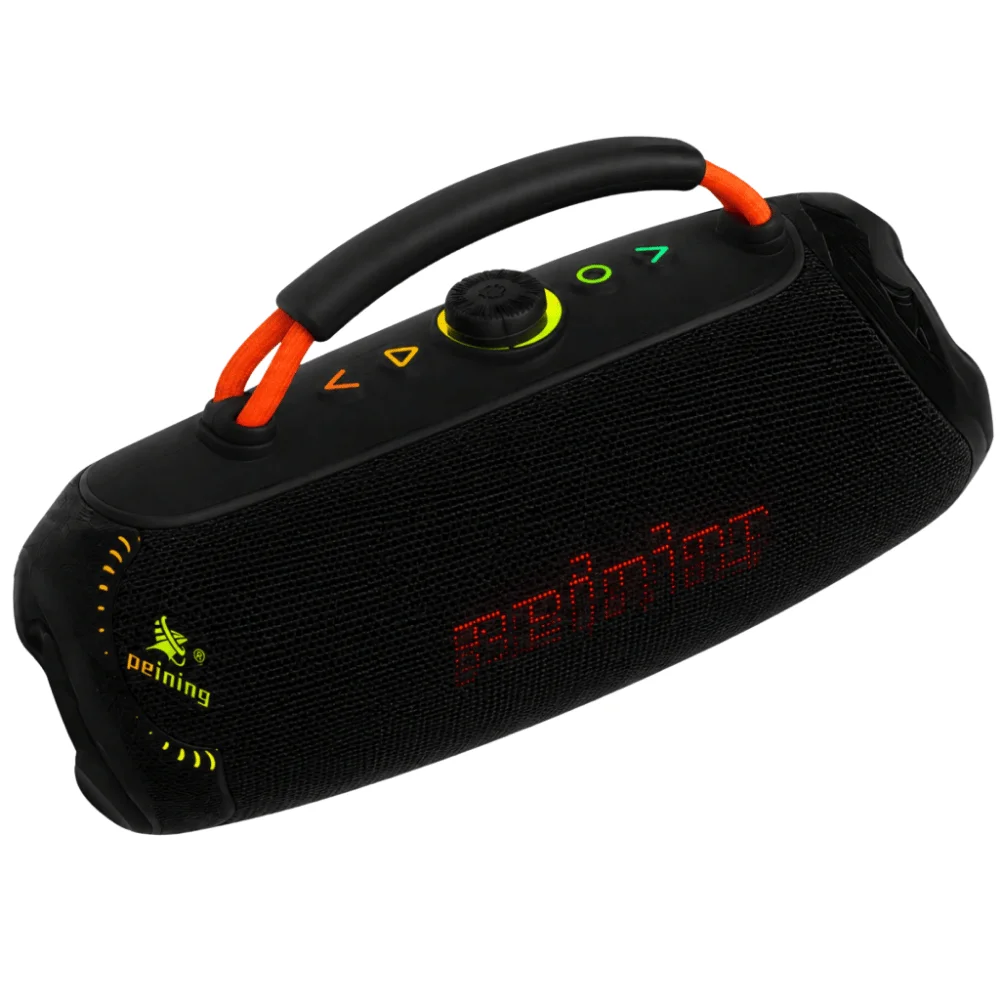 Imagem 3 de 3 do produto Caixa De Som Bluetooth Ipx6 RGB 40w Peining Pei-s122