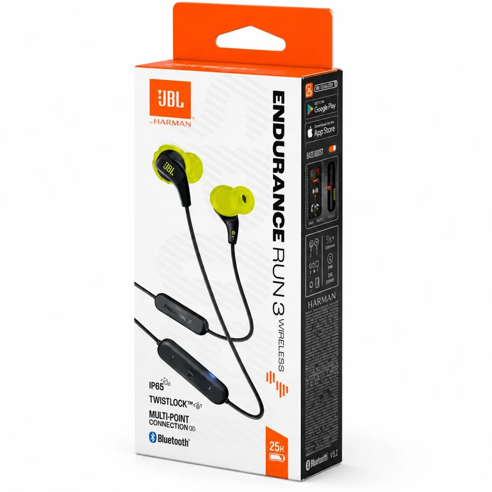 Imagem 3 de 5 do produto Fone Bluetooth Jbl Endurance Run 3 Wireless Até 25h Purebass Ip65