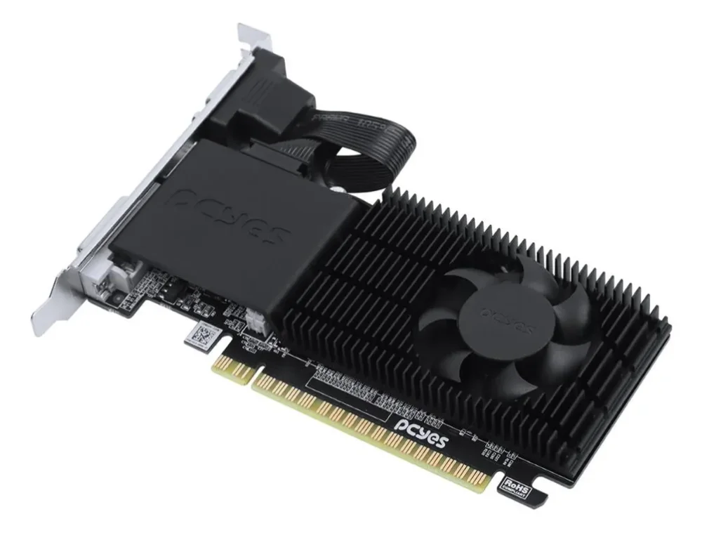 Placa De Vídeo Aitek Delta-r5 220 2gb Ddr3 PCi Express HDMI Vga Dvi