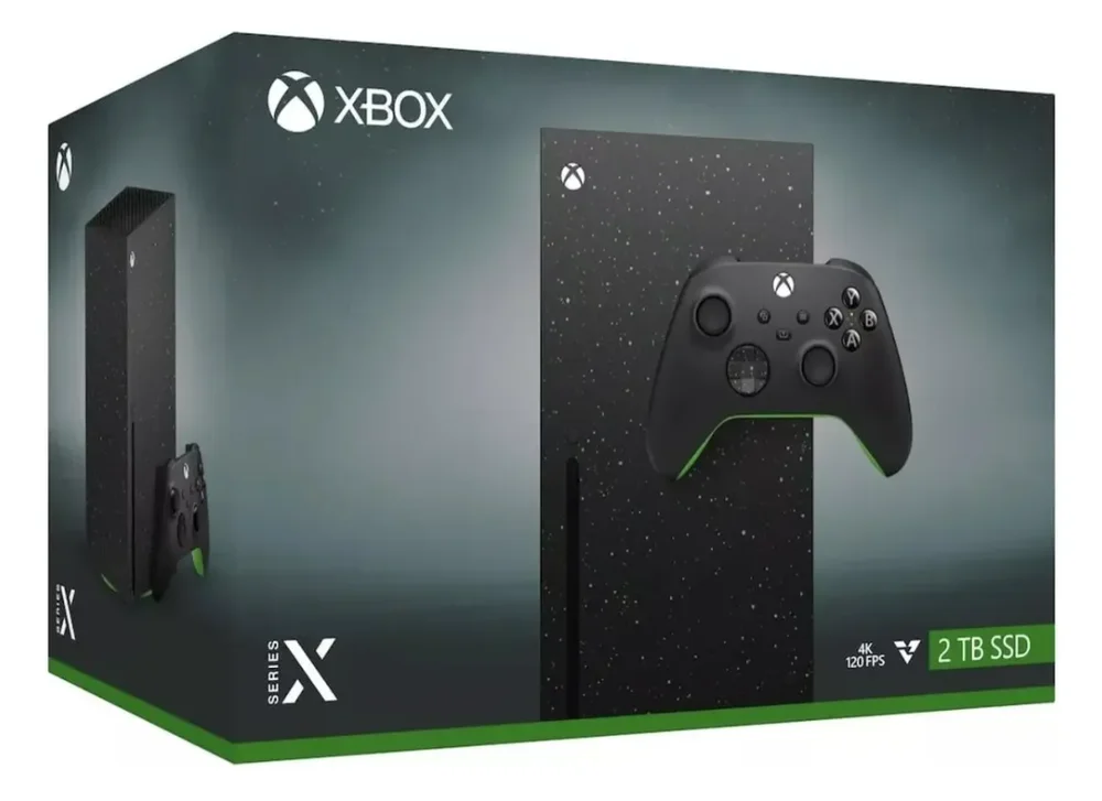 Imagem 2 de 5 do produto Console Microsoft XBOX Series X 2TB Galaxy Black Edition Lançamento 2026